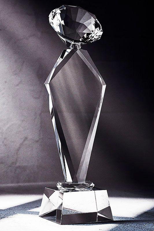 Trophée en cristal -  GLA0306
