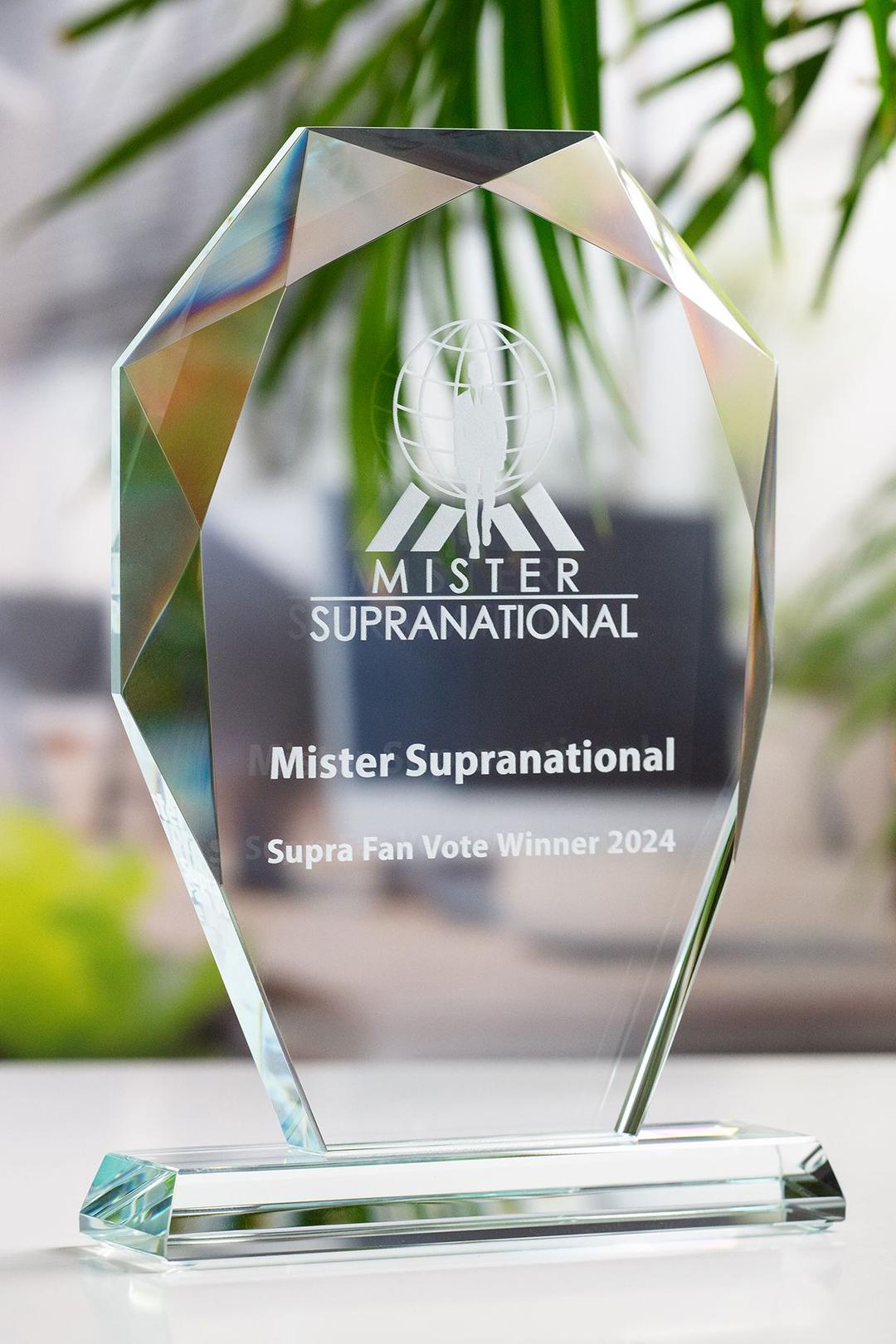 Trophée en verre -  GLA0068