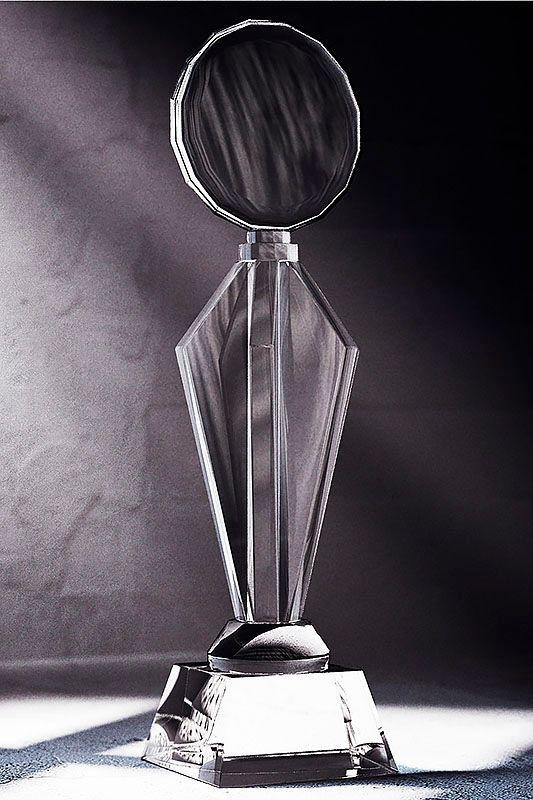 Trophée en cristal -  GLA0340