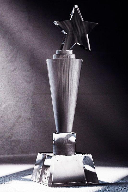 Trophée en cristal -  GLA0353