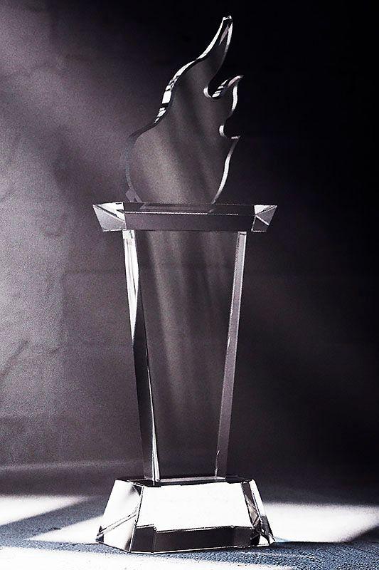 Trophée en cristal -  GLA0359