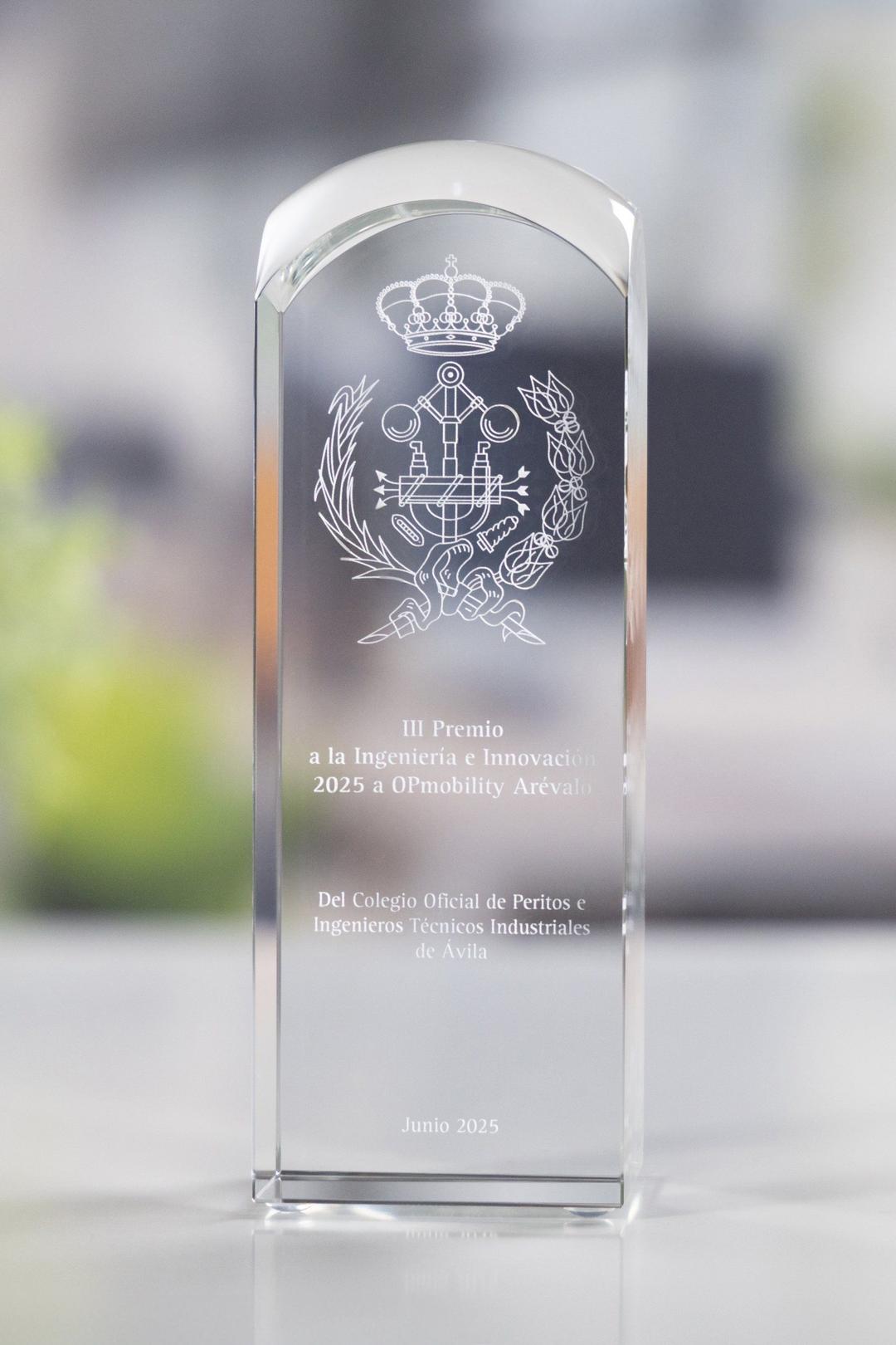 Trophée en cristal -  GLA0014