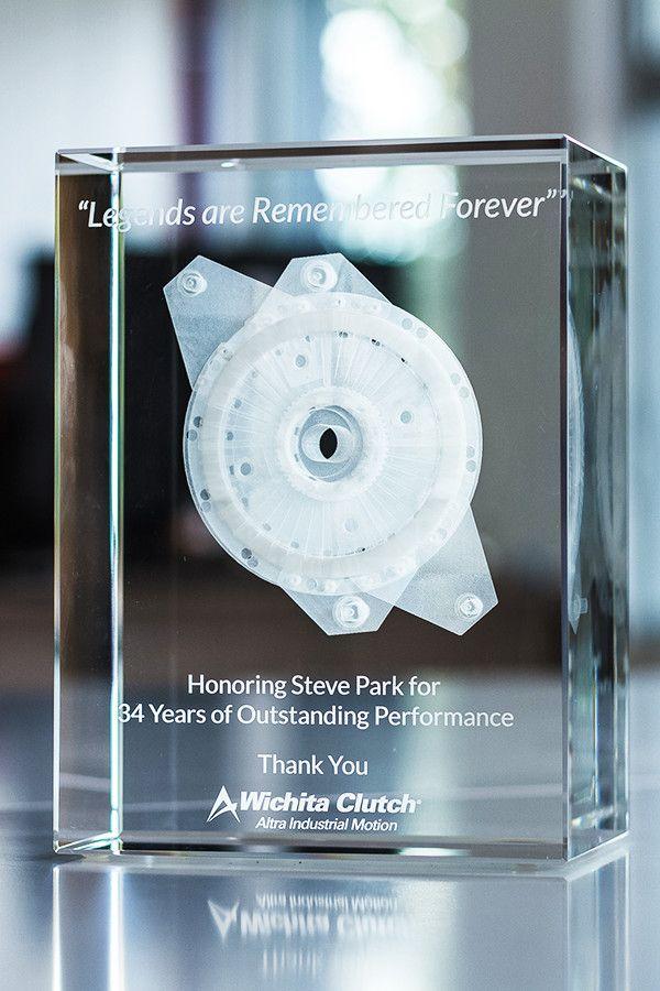 Trophée en cristal -  GLA0004