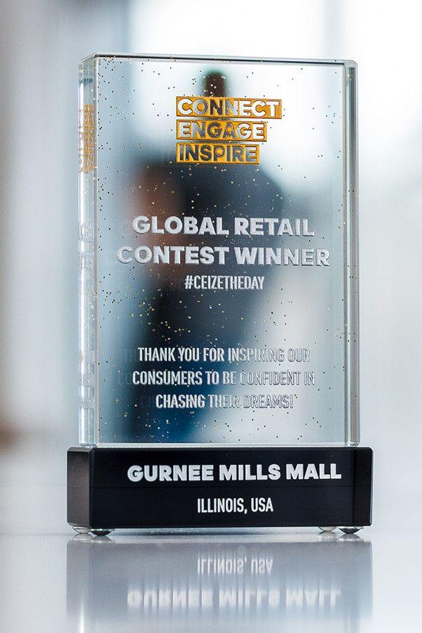 Trophée en cristal -  GLA0018