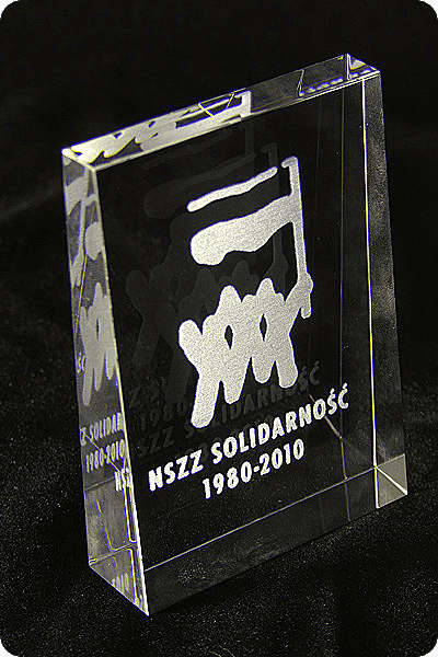 Trophée en cristal -  GLA0002