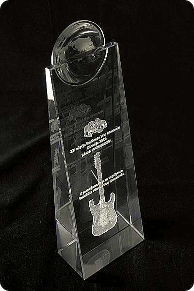 Trophée en cristal -  GLA0005