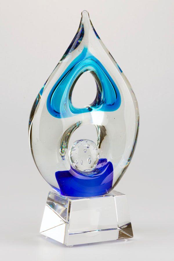 Trophée en verre -  GLA0089