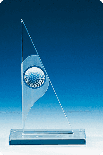 Trophée en cristal -  GLA0207