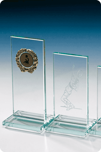 Trophée en verre -  GLA0212
