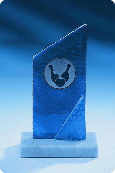 Trophée en verre -  GLA0220