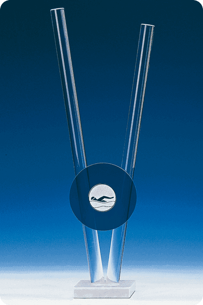 Trophée en verre -  GLA0221