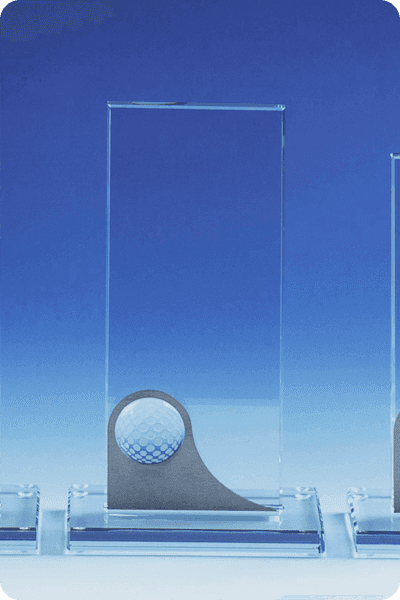 Trophée en cristal -  GLA0234