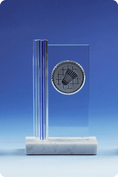 Trophée en verre -  GLA0249