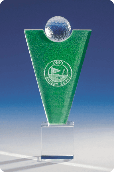 Trophée en cristal -  GLA0255