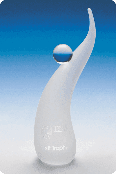 Trophée en cristal -  GLA0259