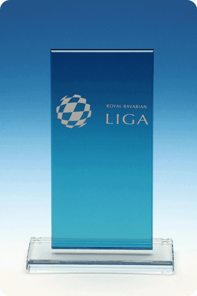 Trophée en verre -  GLA0266