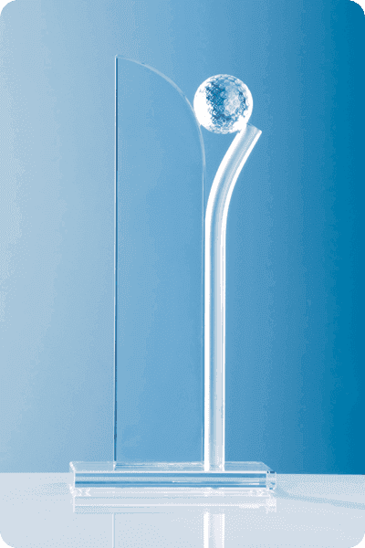 Trophée en cristal -  GLA0269