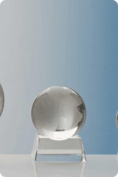 Trophée en cristal -  GLA0274