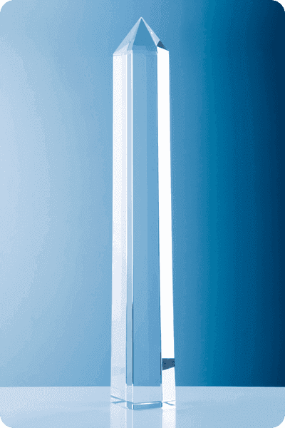 Trophée en cristal -  GLA0282