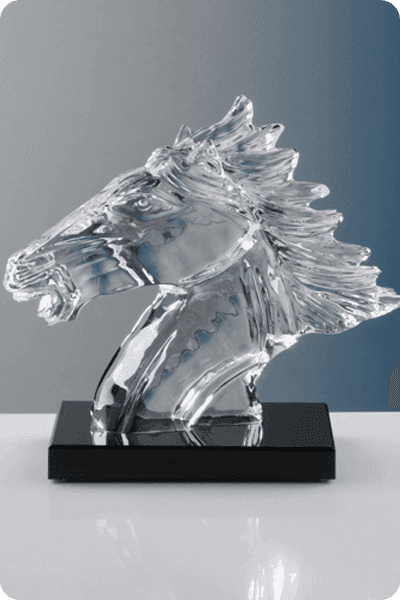 Trophée en verre -  GLA0285