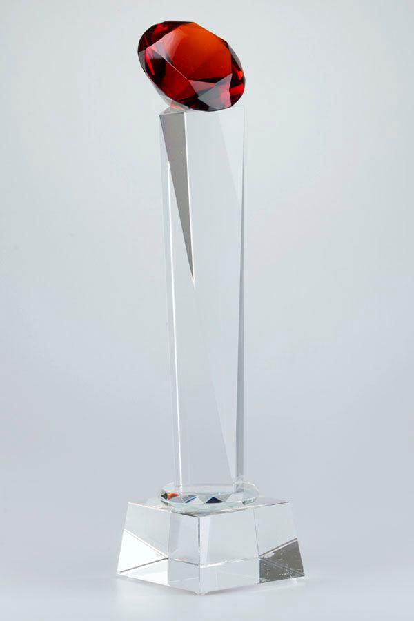 Trophée en cristal -  GLA0305