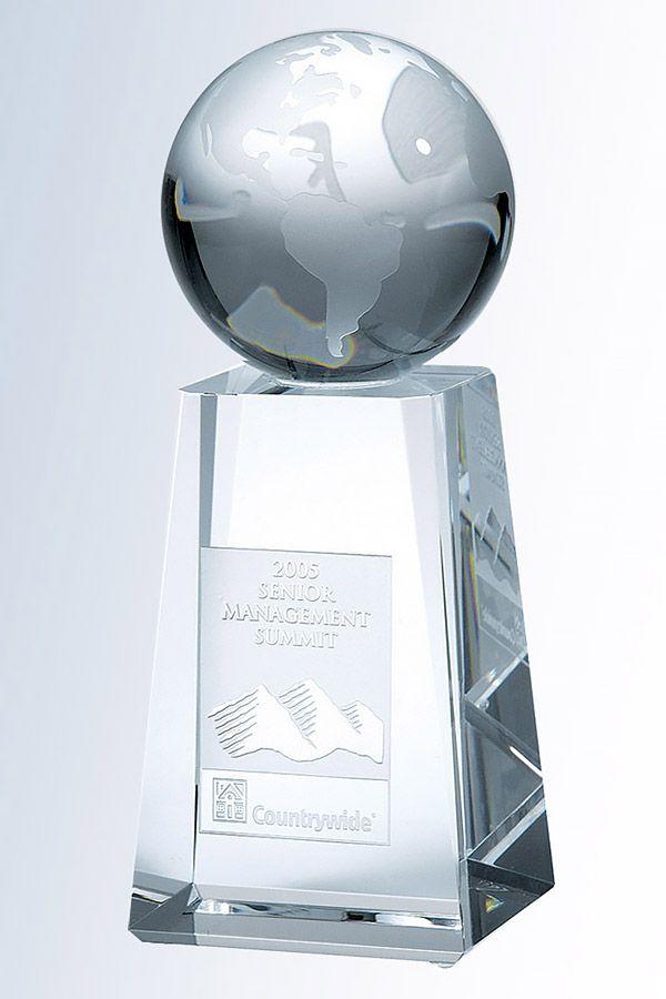 Trophée en cristal -  GLA0321