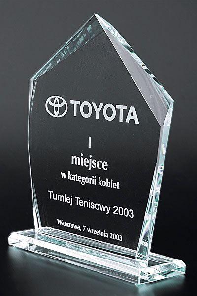 Trophée en verre -  GLA0033