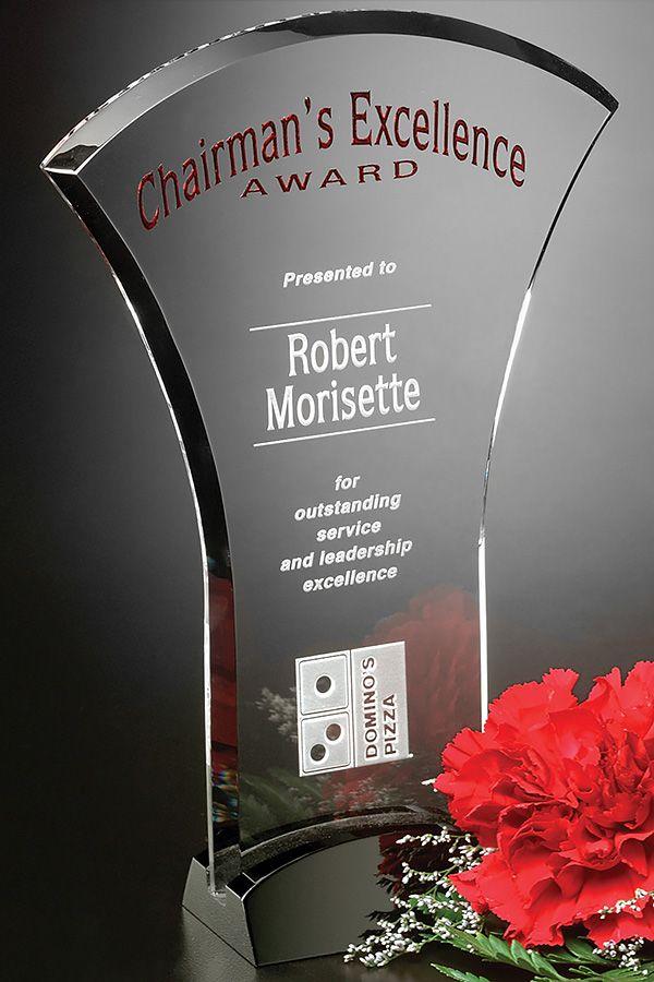 Trophée en cristal -  GLA0465