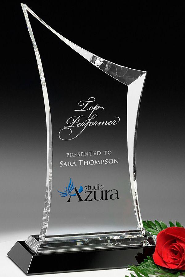 Trophée en cristal -  GLA0475