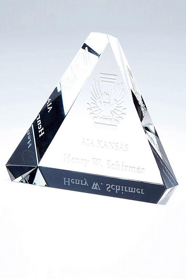 Trophée en cristal -  GLA0619