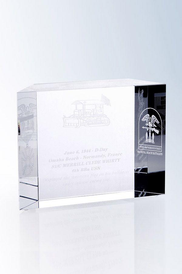 Trophée en cristal -  GLA0673