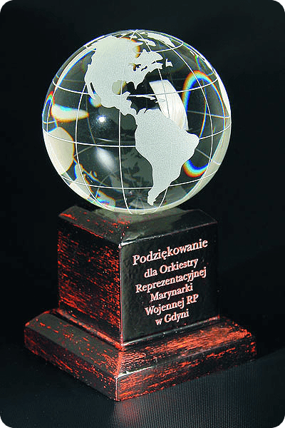 Trophée en cristal -  GLA0067