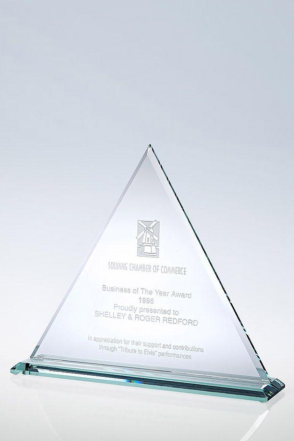 Trophée en verre -  GLA0751