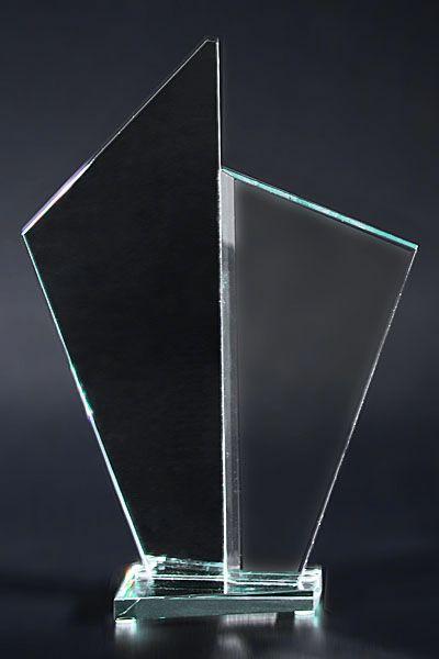 Trophée en verre -  GLA0081