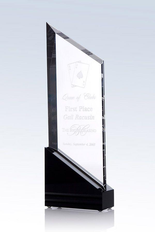 Trophée en cristal -  GLA0861
