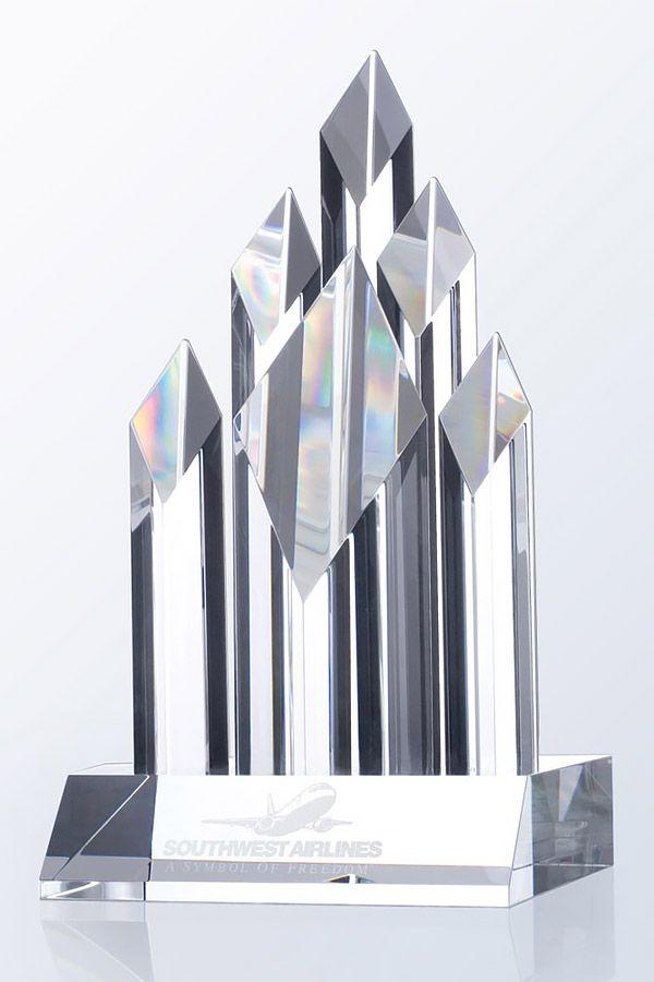 Trophée en cristal -  GLA0866