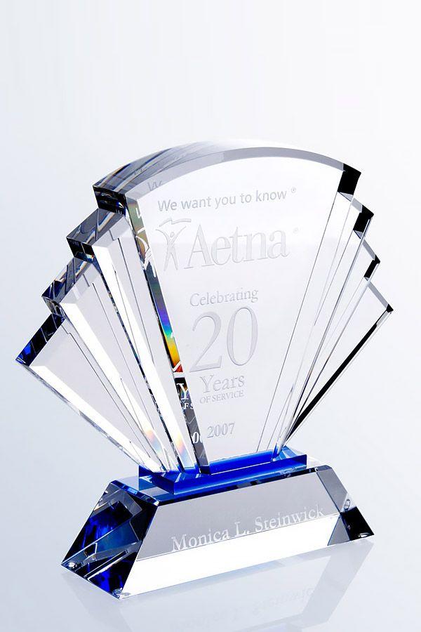 Trophée en cristal -  GLA0900