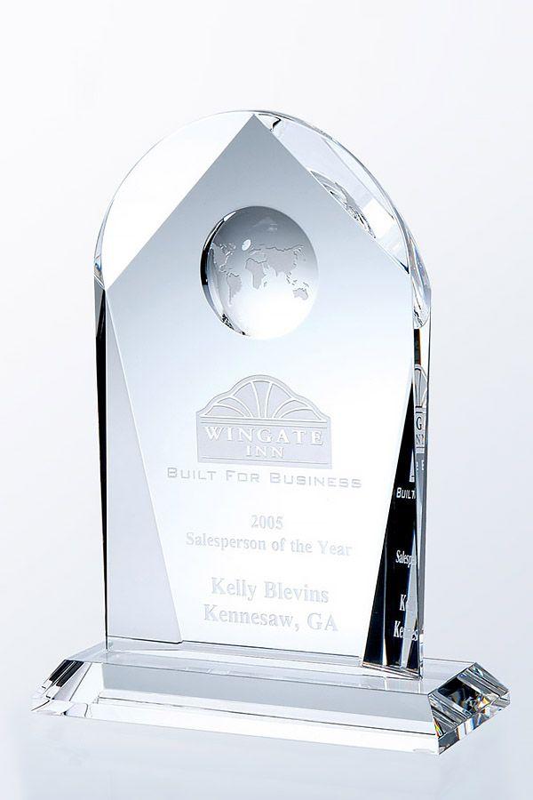 Trophée en verre -  GLA0923