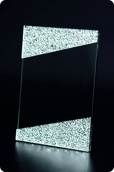 Trophée en verre -  GLA0936