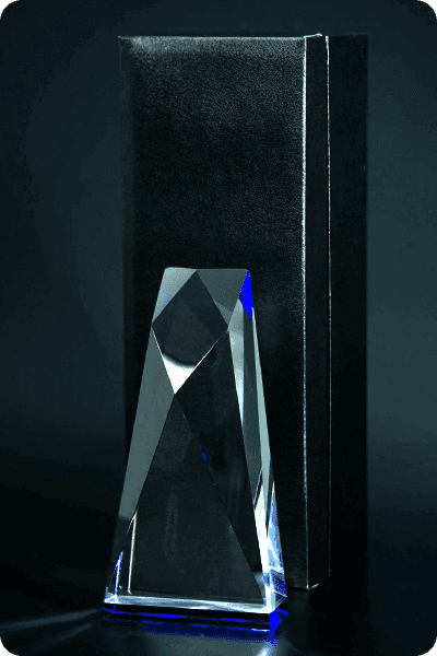 Trophée en cristal -  GLA0938