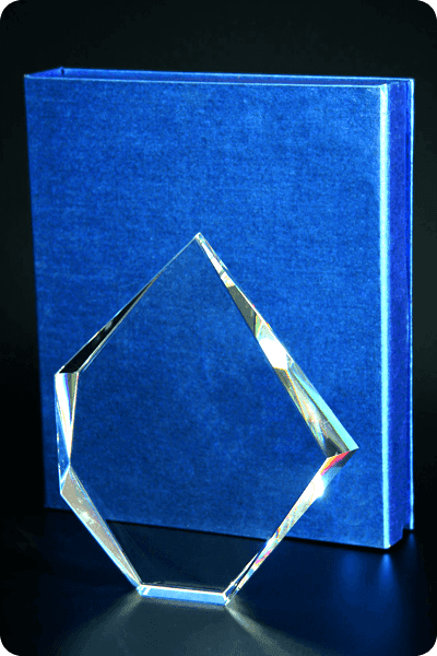 Trophée en cristal -  GLA0941