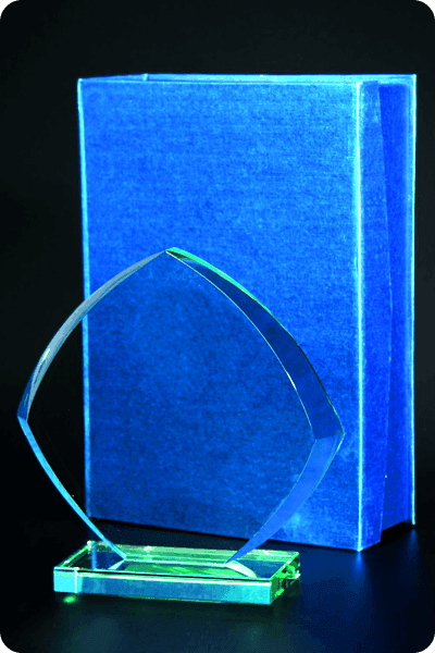 Trophée en verre -  GLA0943