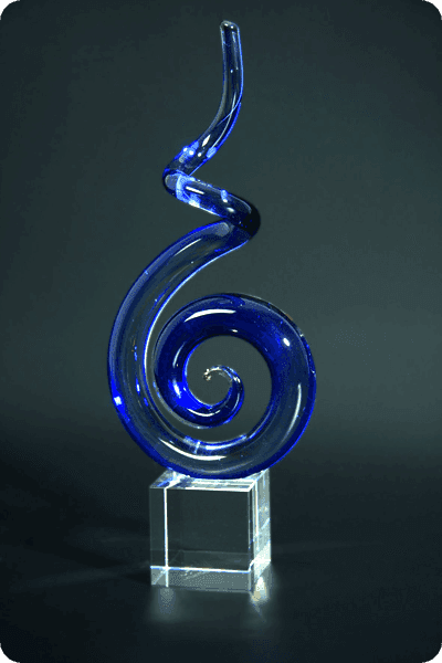 Trophée en verre -  GLA0948