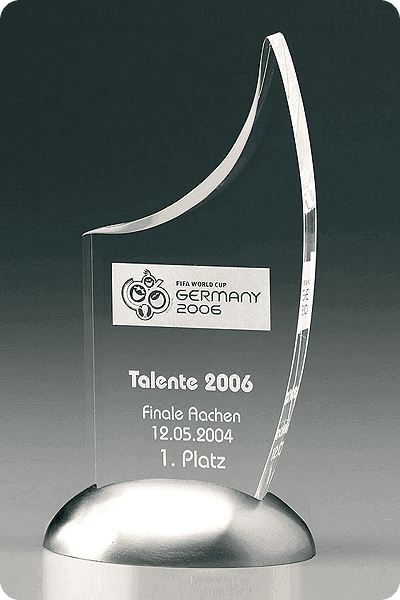 Trophée en verre -  GLA0971