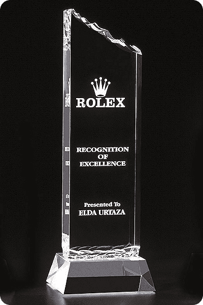 Trophée en cristal -  GLA0981