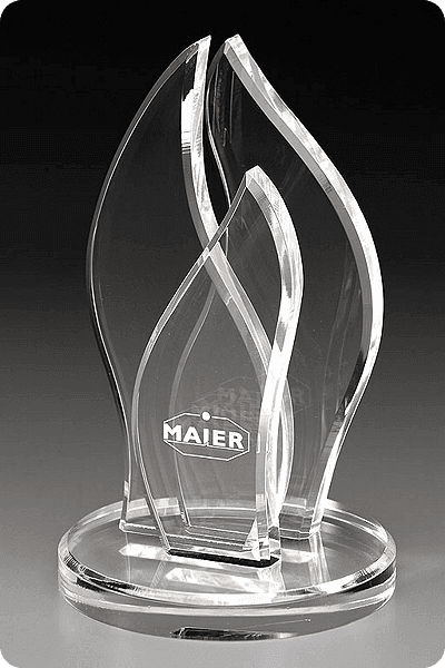 Trophée en cristal -  GLA0982