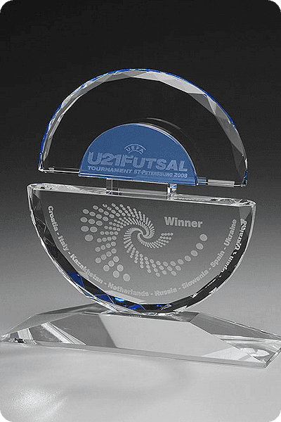 Trophée en cristal -  GLA0995