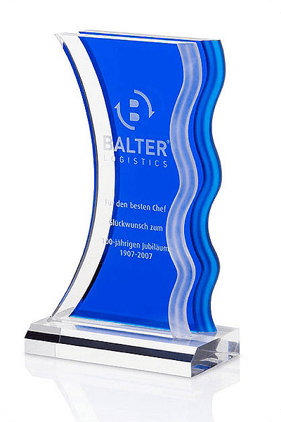 Trophée en cristal -  GLA0997