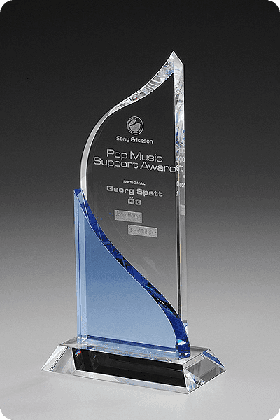 Trophée en cristal -  GLA1001