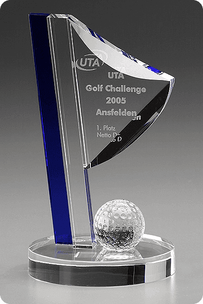 Trophée en cristal -  GLA1003